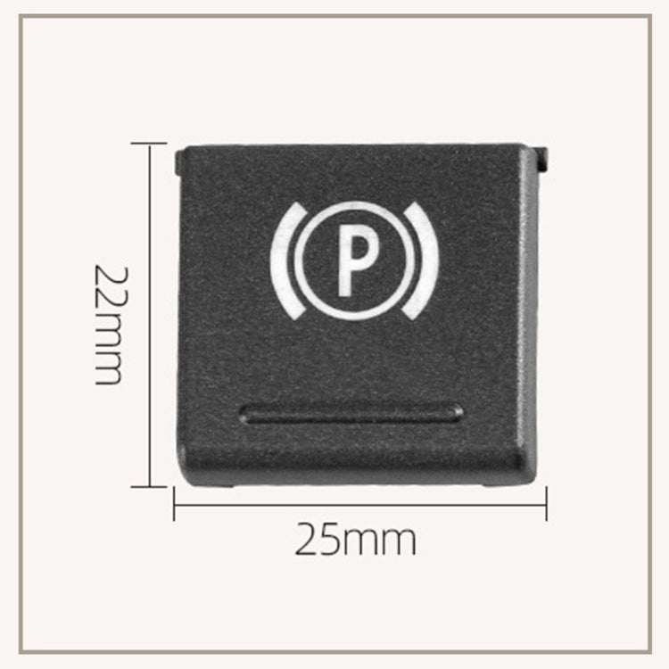 Auto Parking Switch Cover Handbrake P Key Button 6131 6949 933-1, For BMW 7 Series