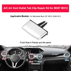 Car Air Conditioning Exhaust Switch Paddle Air Conditioning Leaf Clip 212 830 0154 9116, For Mercedes-Benz W212 2009-2013