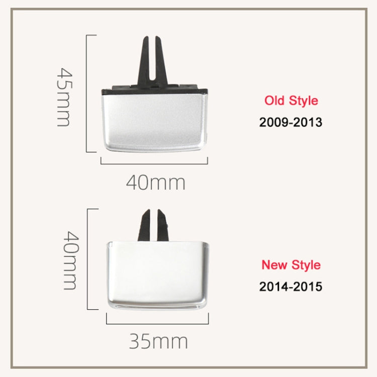 Car Air Conditioning Exhaust Switch Paddle Air Conditioning Leaf Clip 212 830 0154 9116, For Mercedes-Benz W212 2009-2013