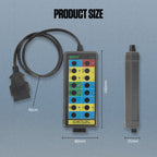 DUOYI DY29 Car OBD2 Diagnostic Protocol Detector Tester — view 3