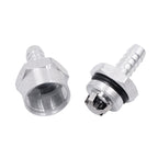 Car 8mm Aluminium Alloy Fuel Petrol One Way Non Return Check Valve — view 3