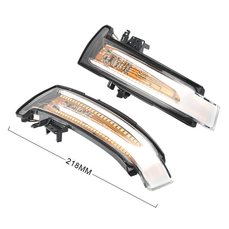 1 Pair For Mercedes-Benz A Class W176 2013-2017 Car Dynamic LED Turn Signal Light Rearview Mirror Flasher Water Blinker