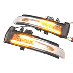 1 Pair For Mercedes-Benz A Class W176 2013-2017 Car Dynamic LED Turn Signal Light Rearview Mirror Flasher Water Blinker
