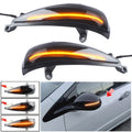 1 Pair For Honda Civic 2006-2011 Car Dynamic LED Turn Signal Light Rearview Mirror Flasher Water Blinker