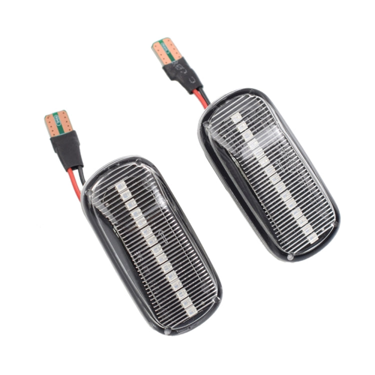 2pcs For Honda Civic 2001-2015 Car Dynamic LED Fender Side Light 34301-S5H-T02
