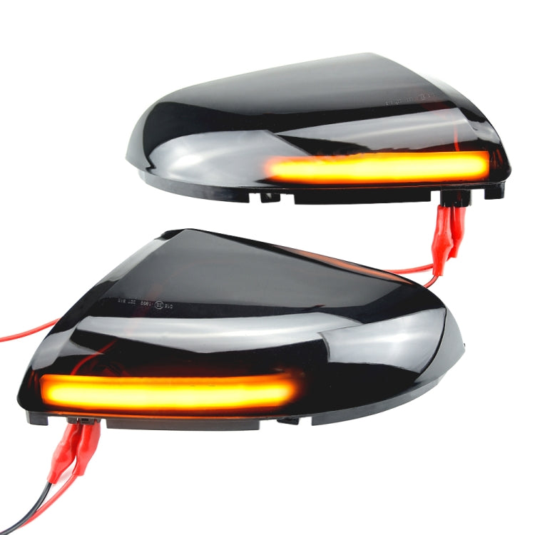 1 Pair For Dodge Ram 1500 2009-2018 Car Dynamic LED Turn Signal Light Rearview Mirror Flasher Water Blinker — view 5