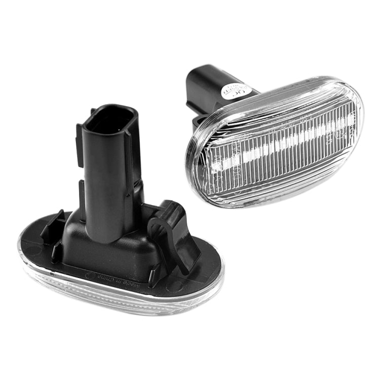 2pcs For Suzuki Jimny JB64W 2018/07- Car Dynamic LED Fender Side Light — For Suzuki Jimny JB64W 2018/07- (Transparent)