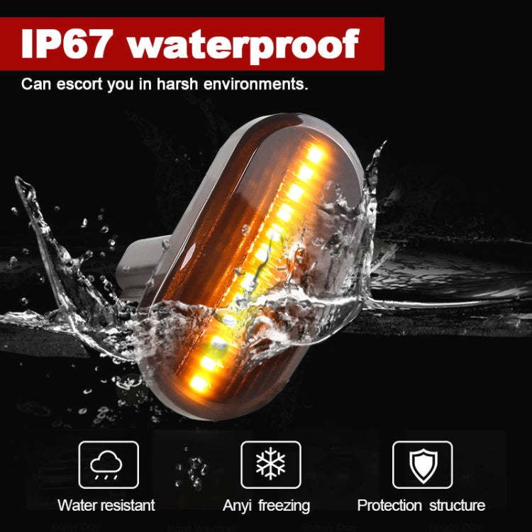 2pcs For Suzuki Jimny JB64W 2018/07- Car Dynamic LED Fender Side Light — view 7