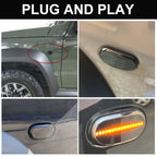 2pcs For Suzuki Jimny JB64W 2018/07- Car Dynamic LED Fender Side Light — view 8