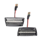 2pcs For Chevrolet Cruze 2009-2014 Car Dynamic LED Fender Side Light 1713423 — For Chevrolet Cruze 2009-2014 (Transparent)