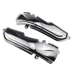 1 Pair For Infiniti Q30 2016-2019 Car Dynamic LED Turn Signal Light Rearview Mirror Flasher Water Blinker