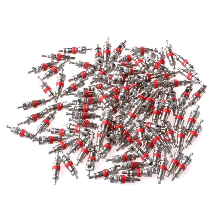 Car / Motorcycle Tire Valve Core Repair Kit, 100 in 1