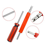 Car / Motorcycle Tire Valve Core Repair Kit, 100 in 1