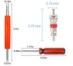 Car / Motorcycle Tire Valve Core Repair Kit, 100 in 1