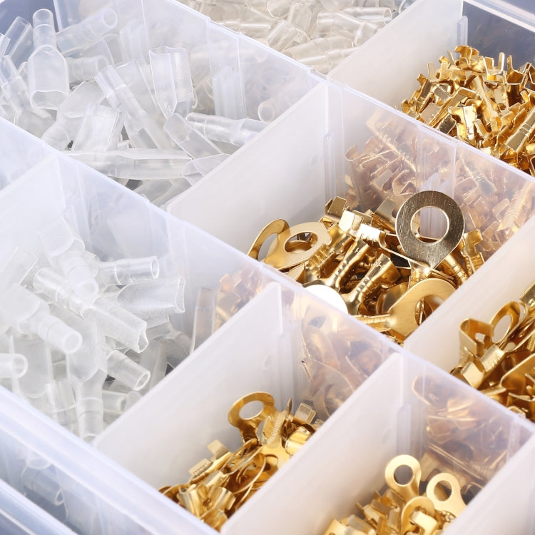 Cable Spade Plug Connector DIY Terminal Connectors, 1000 in 1