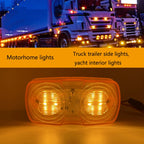 2pcs MK-106 Truck 12LEDs Side Marker Light
