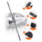 Car Warning Anti-collision Rear-end Flashing Lights Solar LED Decorative Lights