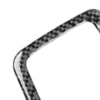 Car Carbon Fiber Roof Front Reading Light without Sunroof Decorative Sticker for Mitsubishi Lancer EVO 2008-2015, Left and Right Drive Universal