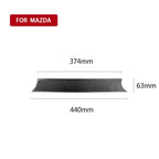 Car Carbon Fiber Dashboard Decorative Sticker for Mazda CX-5 2017-2018, Left and Right Drive Universal — Dashboard