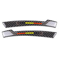Car Carbon Fiber Rearview Mirror Anti-collision Strip C for Mercedes-Benz A/B/C/E Class/GLK/GLE/GLS/GLA/CLA, Left and Right Drive Universal