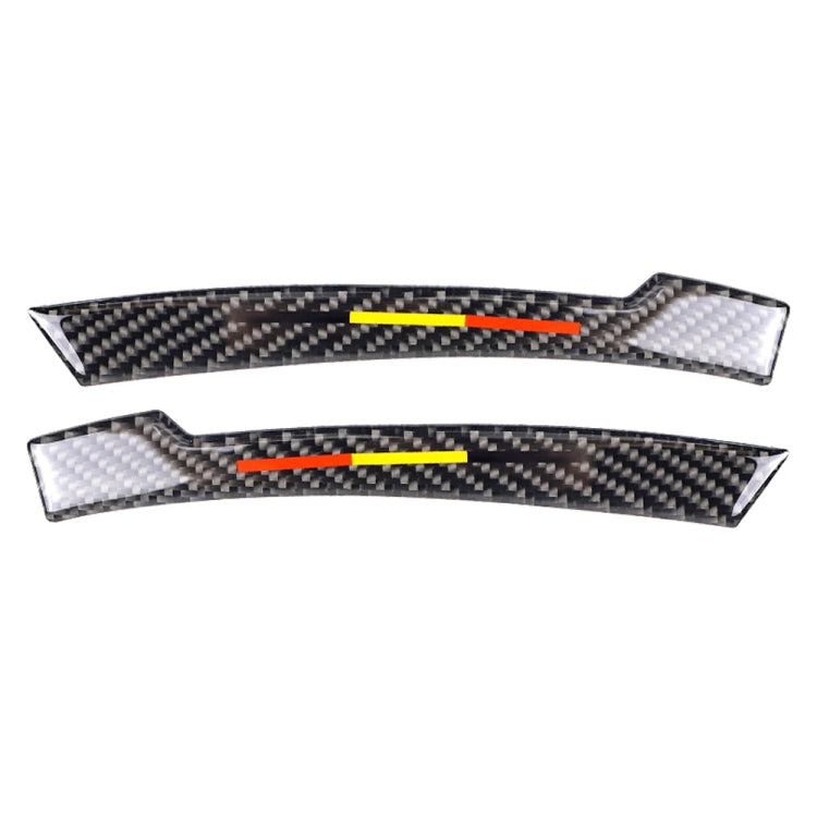 Car Carbon Fiber Rearview Mirror Anti-collision Strip C for Mercedes-Benz A/B/C/E Class/GLK/GLE/GLS/GLA/CLA, Left and Right Drive Universal