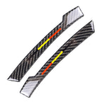 Car Carbon Fiber Rearview Mirror Anti-collision Strip C for Mercedes-Benz A/B/C/E Class/GLK/GLE/GLS/GLA/CLA, Left and Right Drive Universal