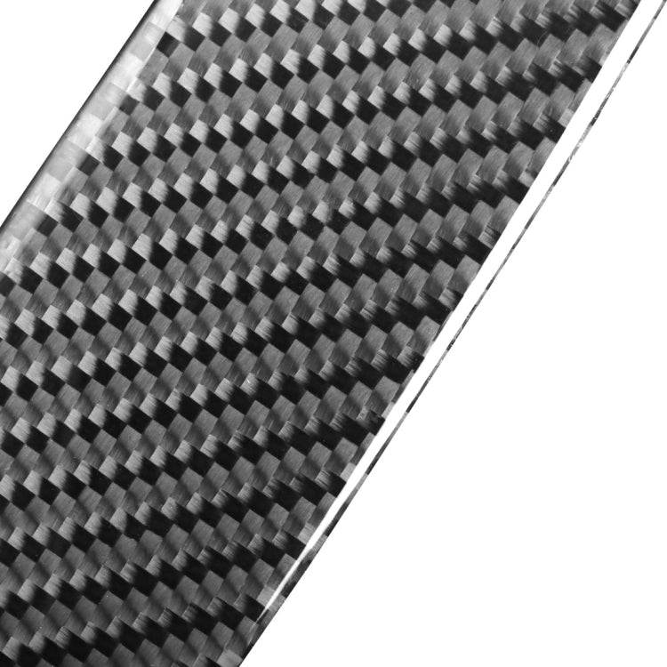 4 PCS Car Carbon Fiber Side Anti-collision Bumper Strip for Chevrolet Cruze 2009-2015, Left and Right Drive Universal