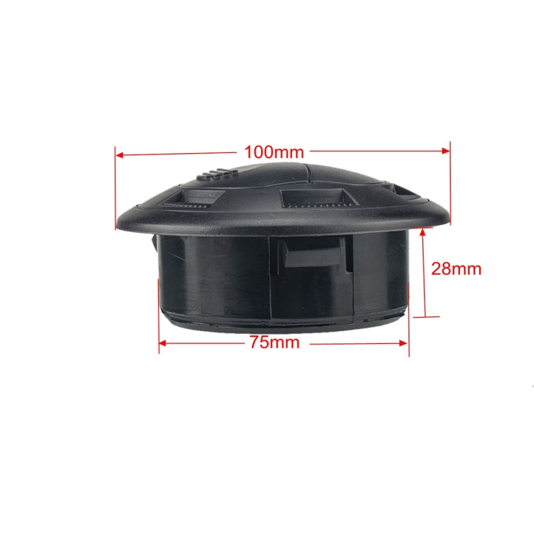 Universal AC Air Outlet Vent with Grid or RV Bus Boat Yacht Auto Air Conditioner Vent Replacement Parts Car Accessories