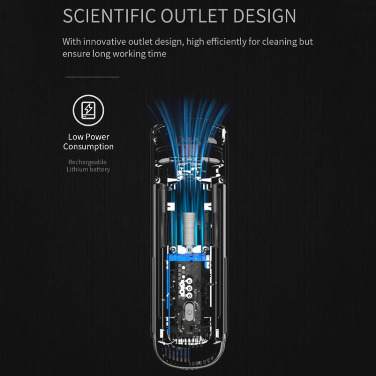 Car Portable Handheld Powerful Vacuum Cleaner, Gear Position: One Gears — view 9