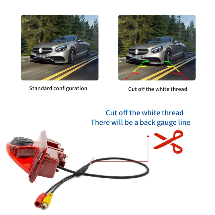 PZ463 Car Waterproof 170 Degree View Camera for Renault / Opel