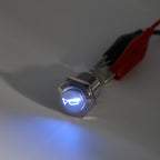 Momentary Reset Switch Push Button 16mm 12V for Car Motorcycle Horn Speaker