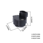 Throttle Body Position Sensor 4874371AC for 1997-2001 Jeep / Dodge