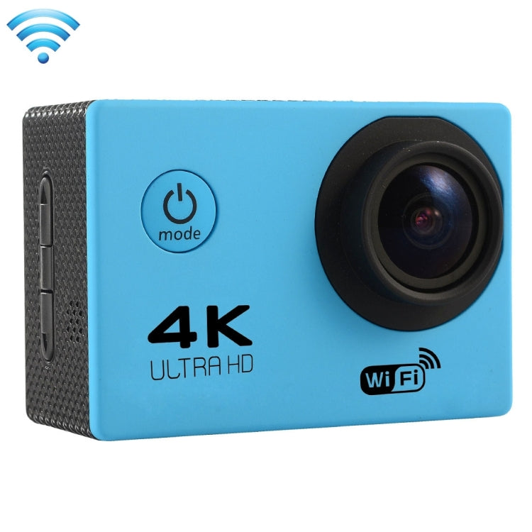 F60 2.0 inch Screen 170 Degrees Wide Angle WiFi Sport Action Camera Camcorder with Waterproof Housing Case, Support 64GB TF Card — Gold