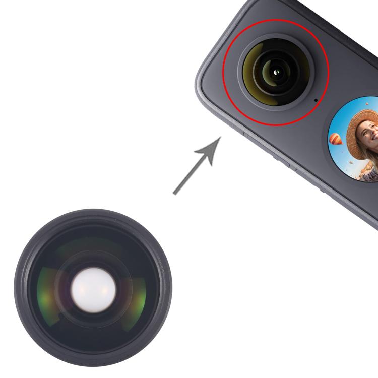 For Insta360 X2 OEM Rear Camera Lens Cover