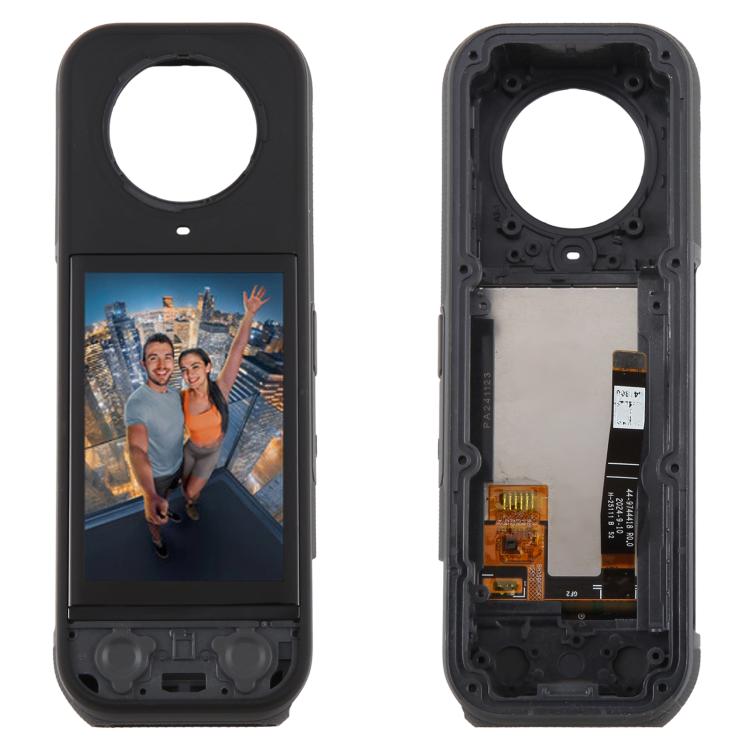 For Insta360 One X5 Original Rear Main LCD Screen Digitizer Full Assembly with Frame