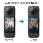 For Insta360 One X5 Original Rear Main LCD Screen Digitizer Full Assembly with Frame