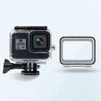 45m Waterproof Case + Touch Back Cover for GoPro HERO8 Black — Case + Touch Cover for GoPro8