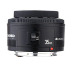 YONGNUO YN35MM F2N 1:2 AF/MF Wide-Angle Fixed/Prime Auto Focus Lens for Nikon DSLR Cameras