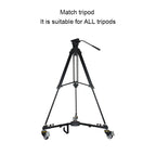 Kingjoy VX-600D Aluminium Alloy Camera Big Wheel Tripod Pulley Base — view 9