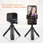 GP446 Multifunctional Mini Fixed Tripod for DJI, Insta360, GoPro and Other Action Cameras