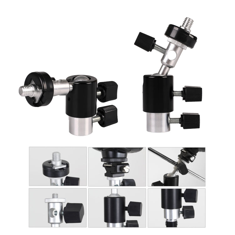 Multifunctional Flash Light Stand Umbrella Bracket, Max Load: 2kg, D Type