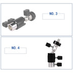 Multifunctional Flash Light Stand Umbrella Bracket, Max Load: 2kg, D Type