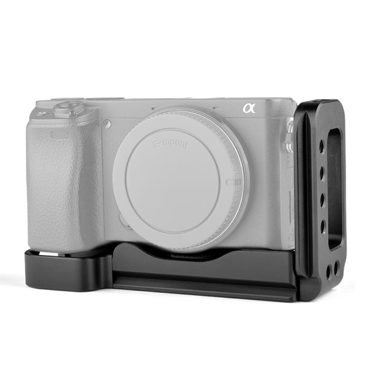 YELANGU YLG0715A 1/4 inch Vertical Shoot Quick Release L Plate Bracket Base Holder for Sony A6300 / A6000 / A6100 / A6400 / A6500