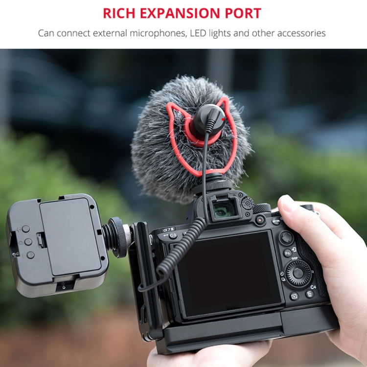 YELANGU CL6 YLG0712A Vertical Shoot Quick Release L Plate Bracket Base Holder for Sony A9 (ILCE-9) / A7 III/ A7R III — view 13