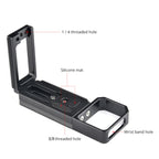 YELANGU CL6 YLG0712A Vertical Shoot Quick Release L Plate Bracket Base Holder for Sony A9 (ILCE-9) / A7 III/ A7R III — view 15