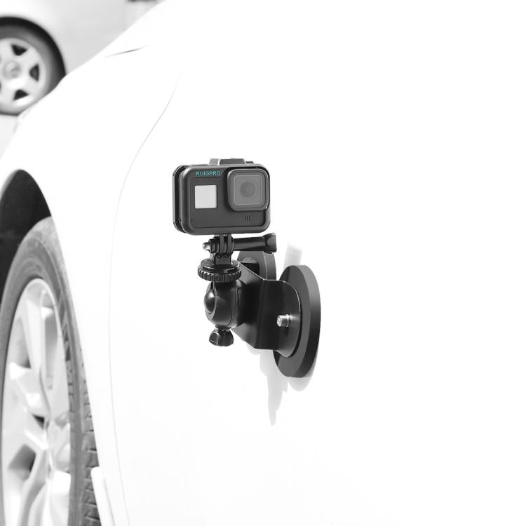 Car Suction Cup Mount Bracket for GoPro Hero11 Black / HERO10 Black / HERO9 Black / HERO8 Black /7 /6 /5 /5 Session /4 Session /4 /3+ /3 /2 /1, Xiaoyi and Other Action Cameras, Style: Single Suction Cup