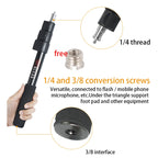 BEXIN P-264L Portable Outdoor Photography Camera Aluminum Alloy Hand-held Lamp Stand Monopod — view 5