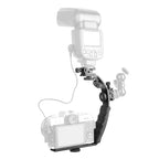 L-Shaped Aluminum Flash Bracket Camera Holder — view 3