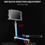 YELANGU 11 inch Adjustable Friction Articulating Magic Arm, A75 11 inch — view 11