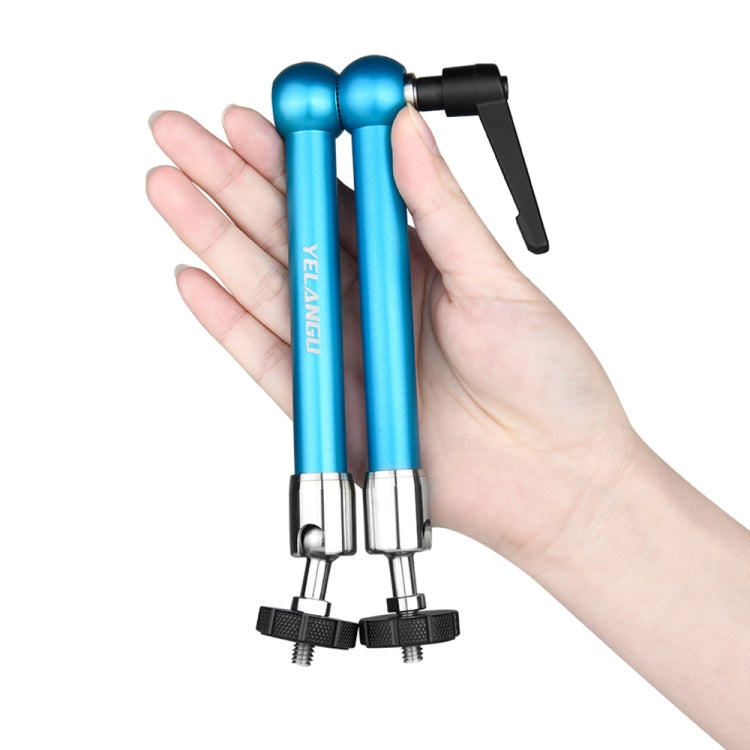 YELANGU 11 inch Adjustable Friction Articulating Magic Arm, A75 11 inch — Black